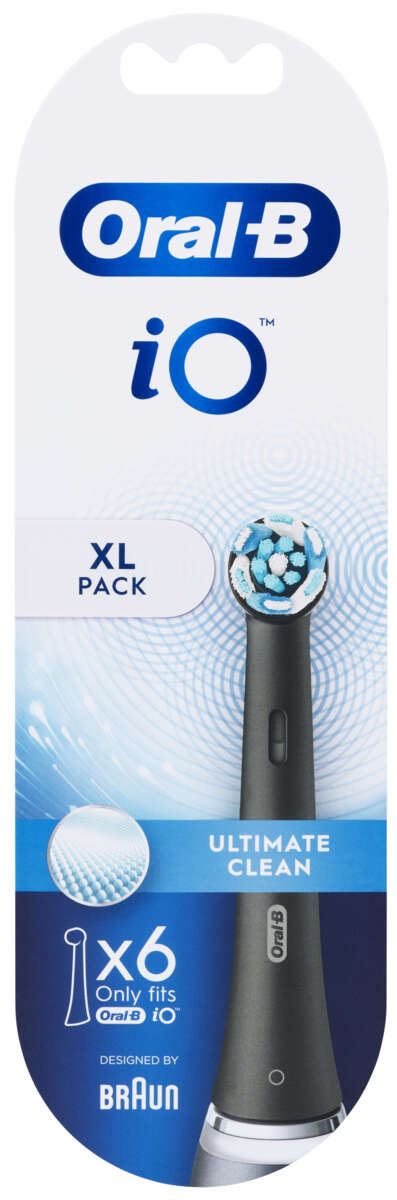 Oral-B iO Ultimate Clean 6pk refillbørster