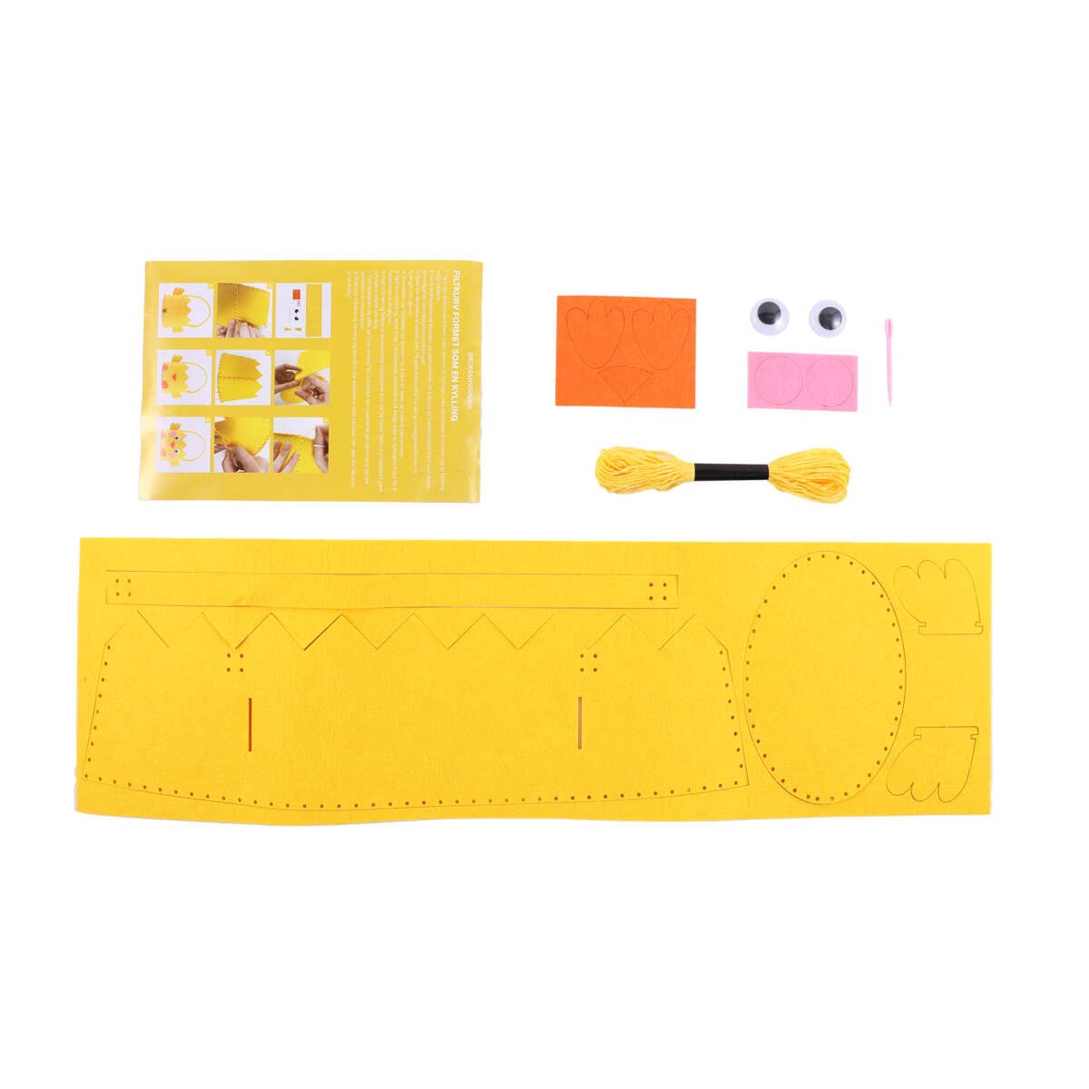 Påskekurv hobbysett Gjør-det-selv