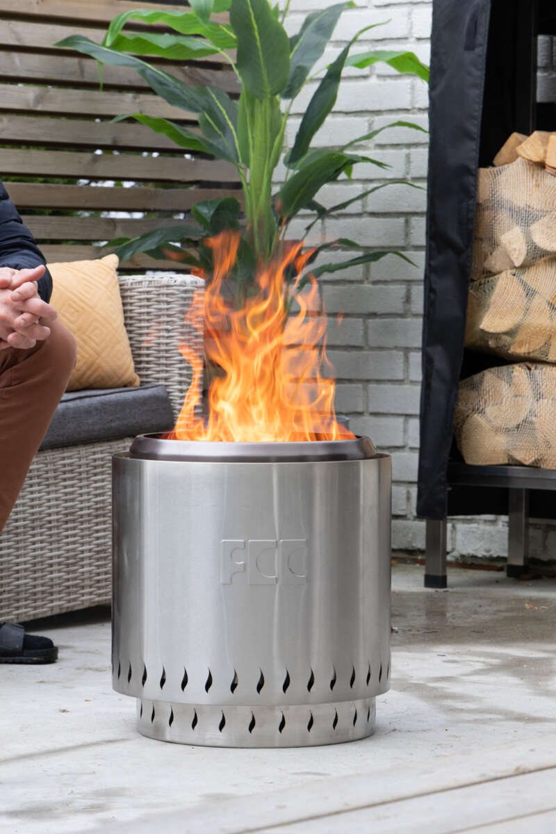 FCC Volcano Smokeless medium båltønne