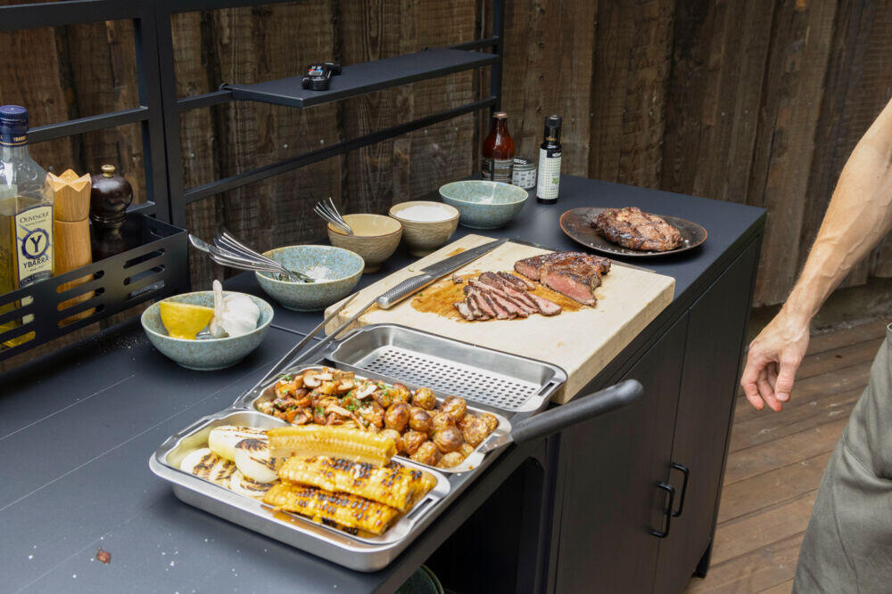 FCC grill & serve sett