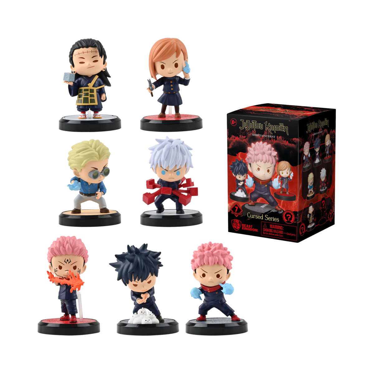 YuMe Bobble Hero Jujutsu Kaisen samlefigurer