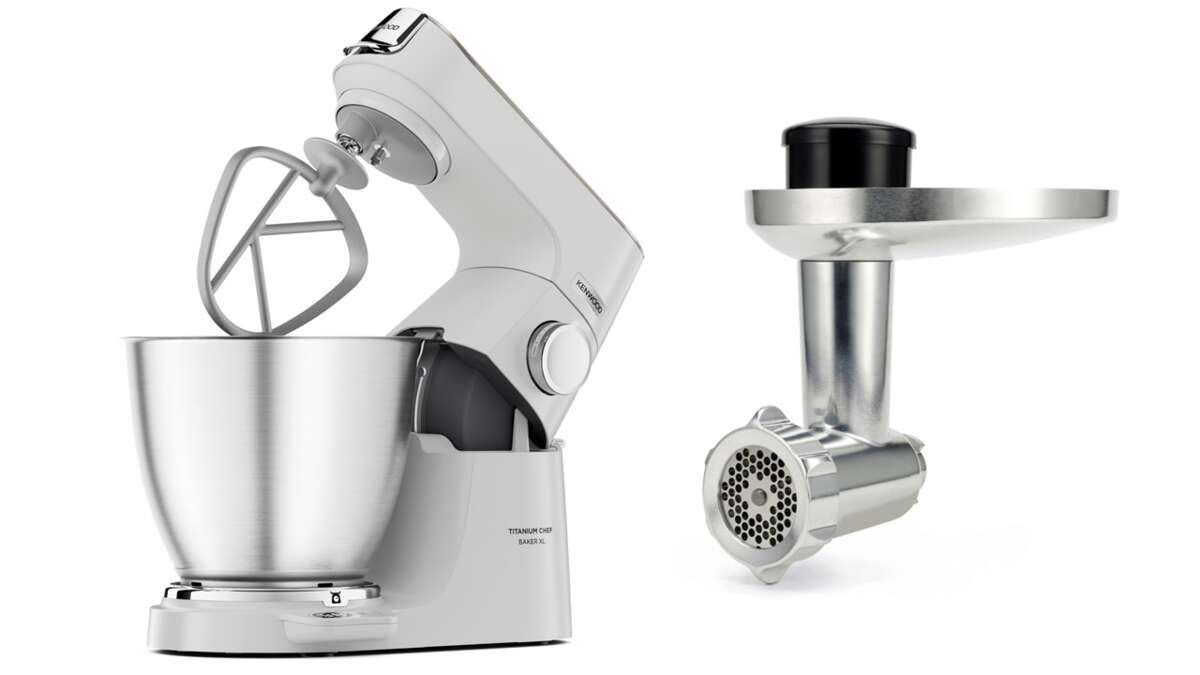 Kenwood KVL65.001WH kjøkkenmaskin med kjøttkvern
