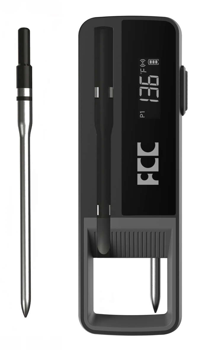 FCC trådløst termometere med stasjon