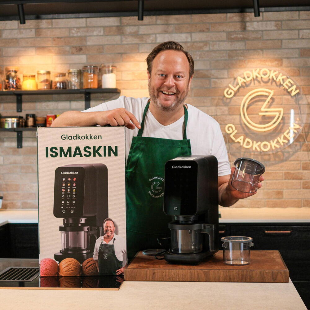 Gladkokken 12-i-1 ismaskin