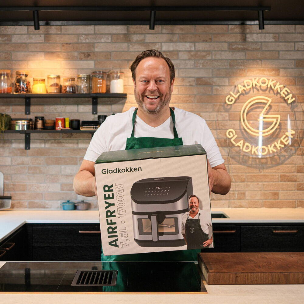 Gladkokken Digital Airfryer 7,5 Liter