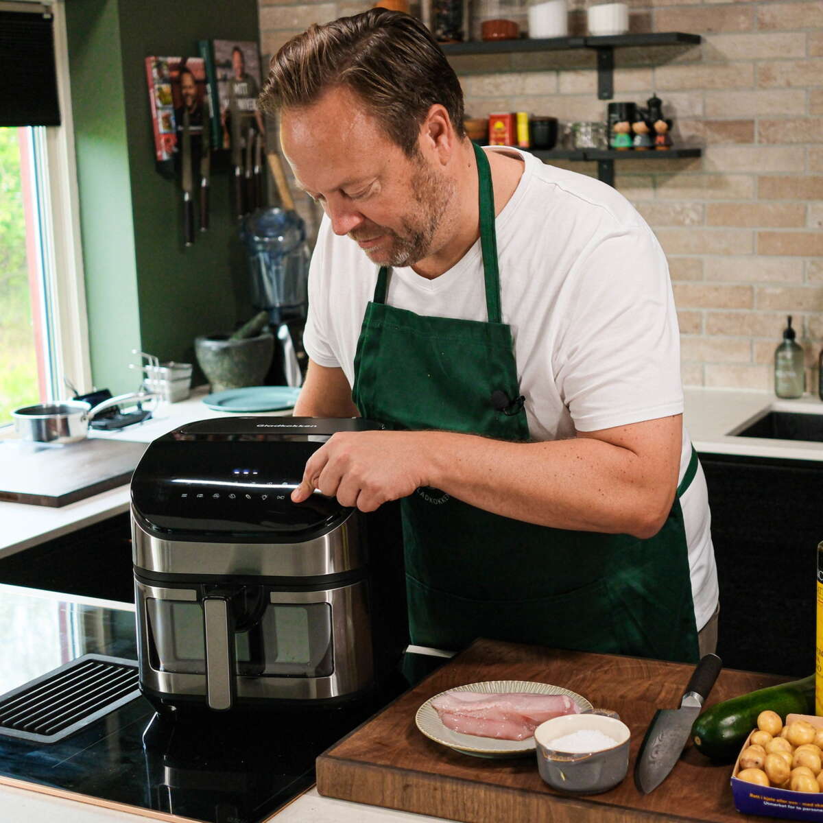 Gladkokken Digital Airfryer 7,5 Liter