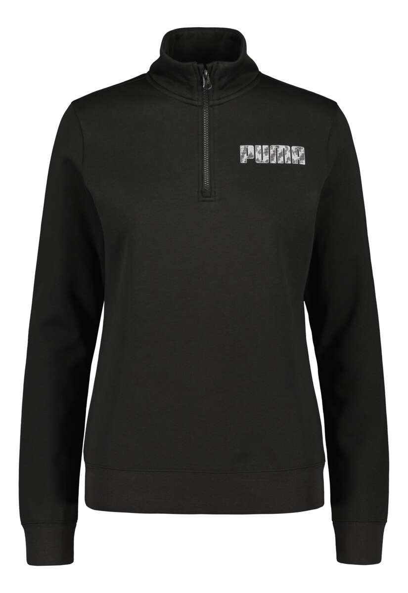Puma Small Logo Half-Zip genser dame