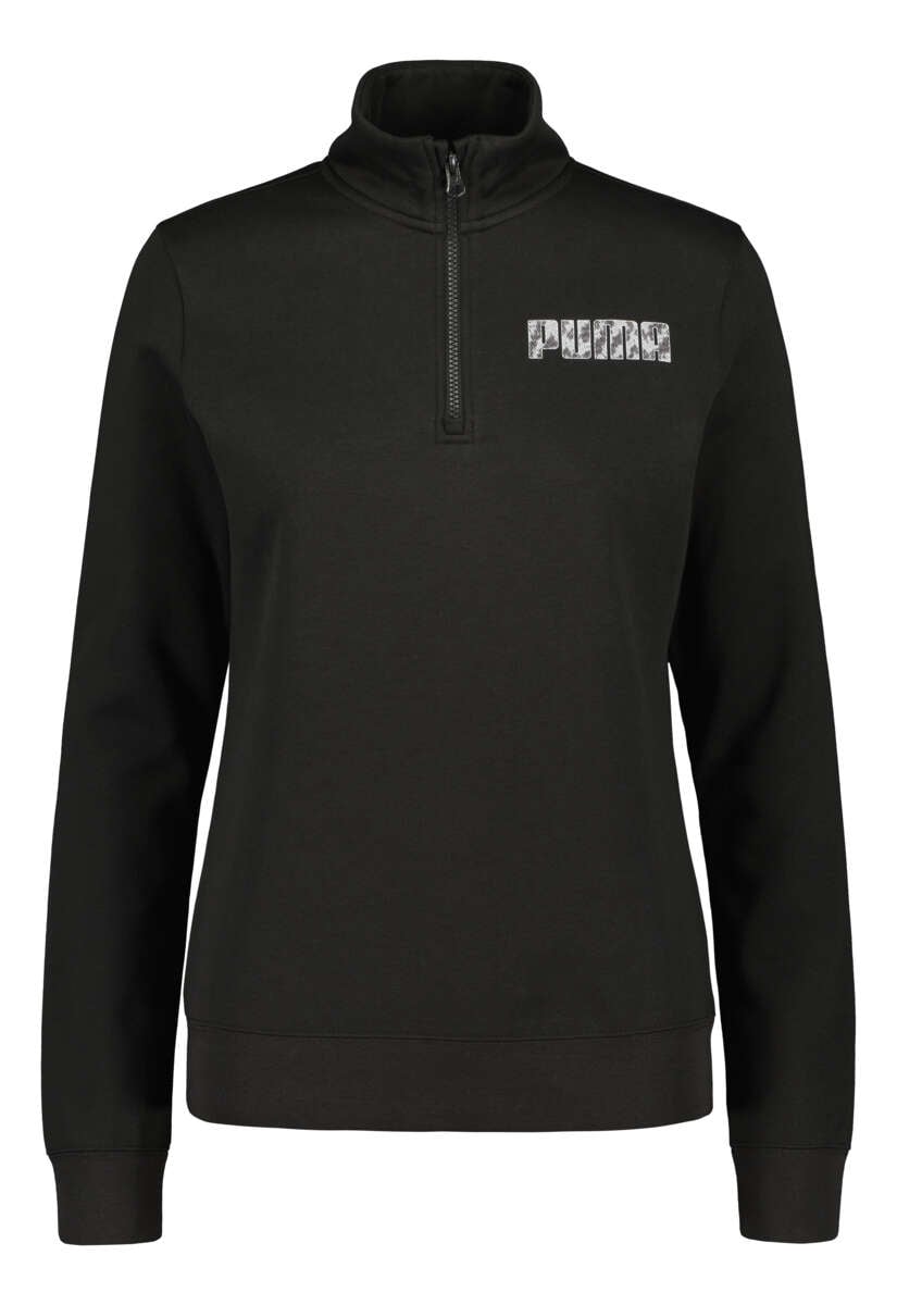 Puma Small Logo Half-Zip genser dame