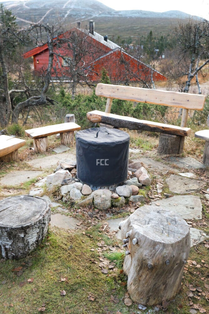 FCC Volcano overtrekk til medium båltønne