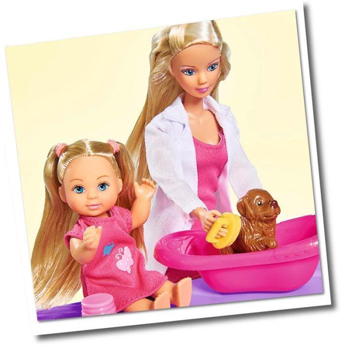 Steffi love og Evi veterinærsett