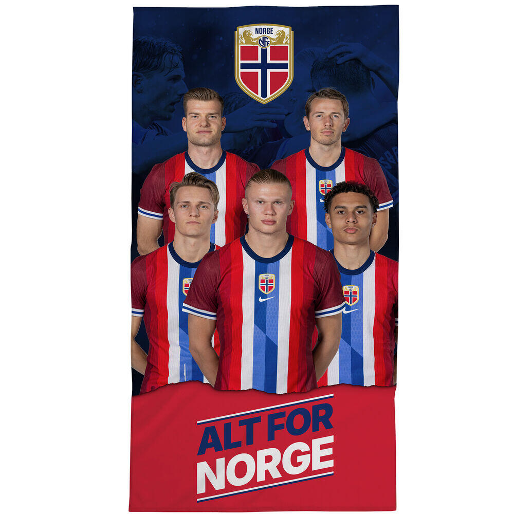 Det Norske Fotball landslaget badehåndkle