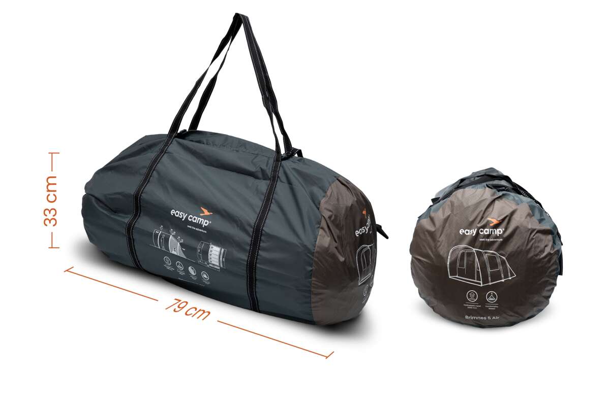Easy Camp Brimnes Air 5 oppblåsbart tunneltelt 2026