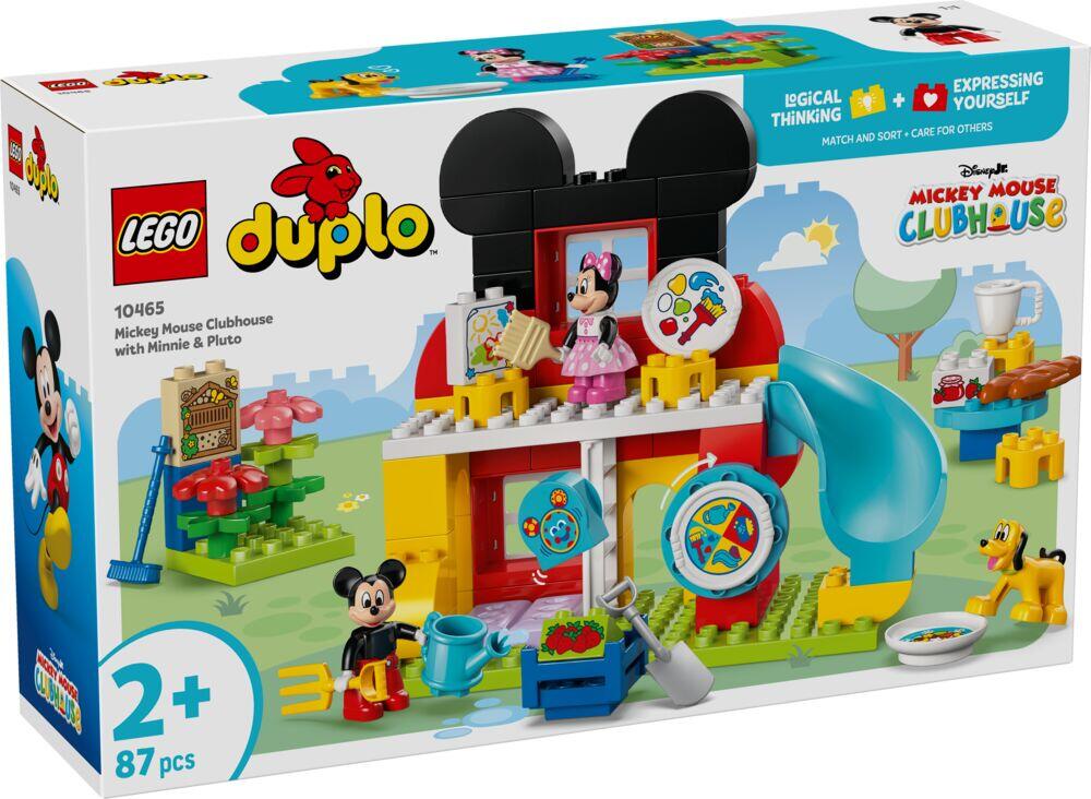 LEGO® DUPLO® │Disney Mikkes Klubbhus med Minni og Pluto 10465
