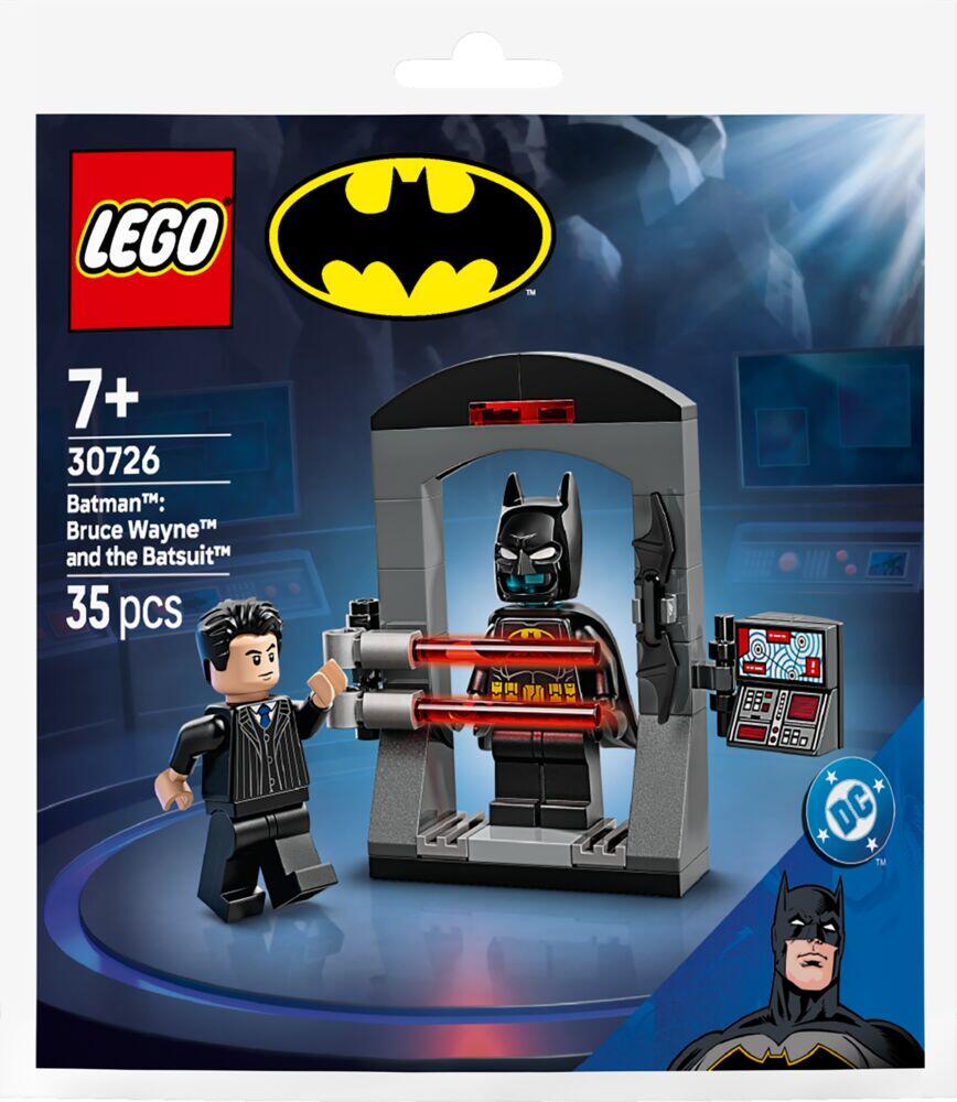 LEGO® Super Heroes Batman™: Bruce Wayne™ og Batman-drakten 30726