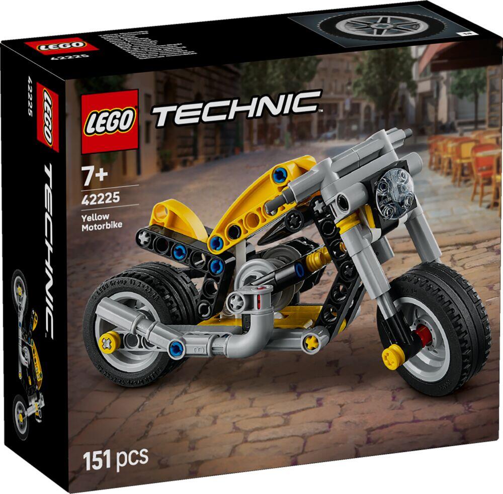 LEGO® Technic Gul motorsykkel 42225