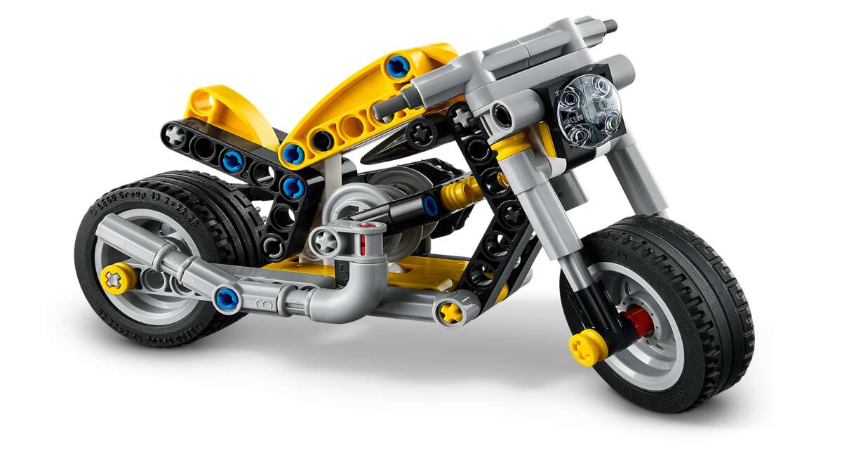 LEGO® Technic Gul motorsykkel 42225