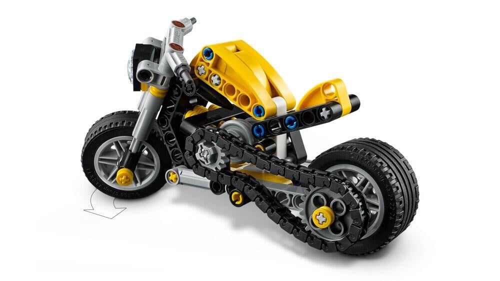 LEGO® Technic Gul motorsykkel 42225