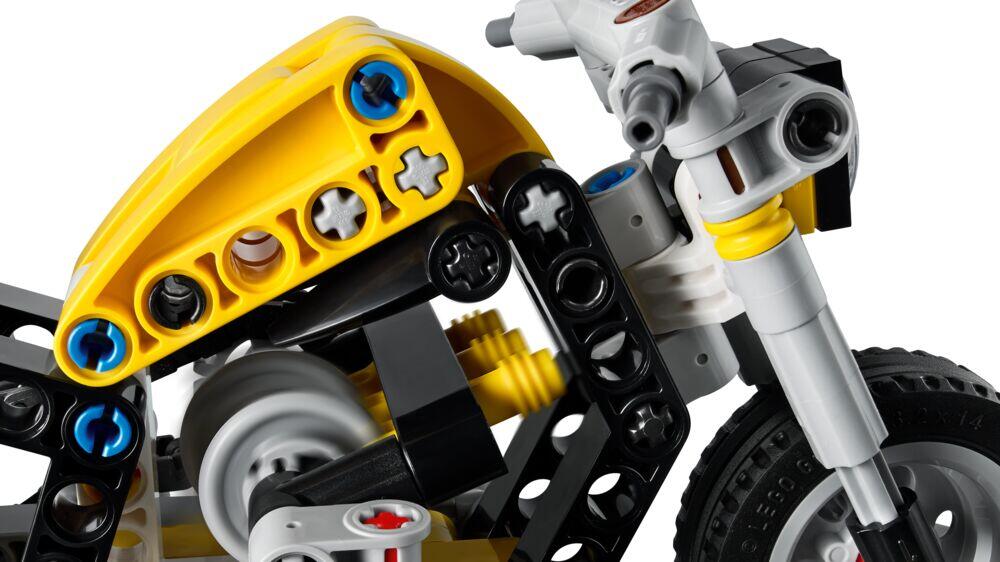LEGO® Technic Gul motorsykkel 42225
