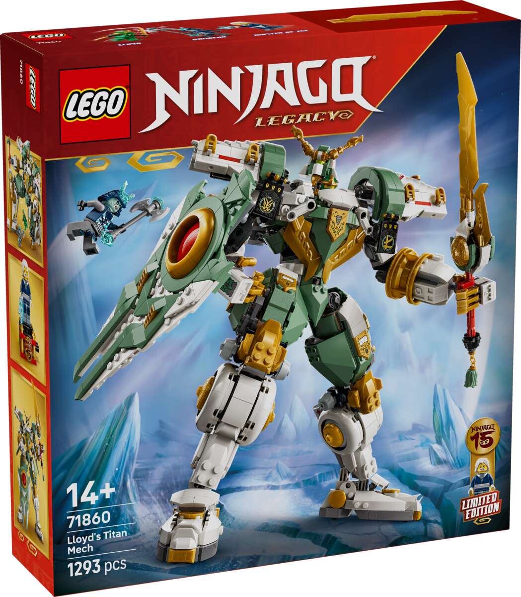LEGO® NINJAGO® Lloyds Titan-kampdrakt – 15-årsjubileum 71860