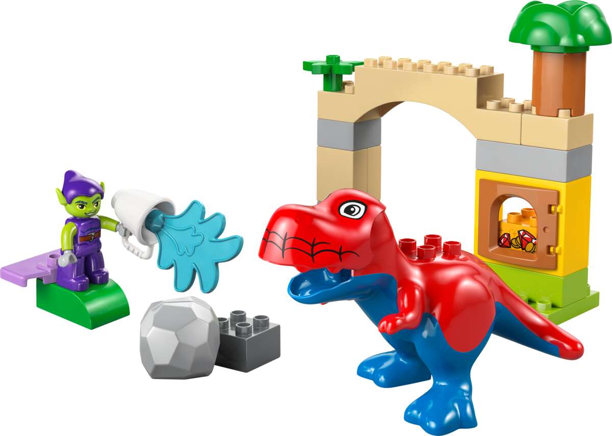 LEGO® DUPLO® │Marvel Dinosauren Spidey-Rex mot Green Goblin 10463