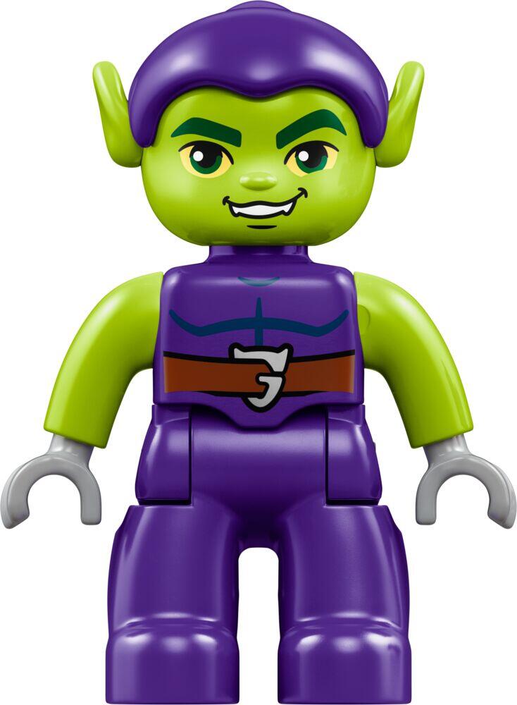 LEGO® DUPLO® │Marvel Dinosauren Spidey-Rex mot Green Goblin 10463