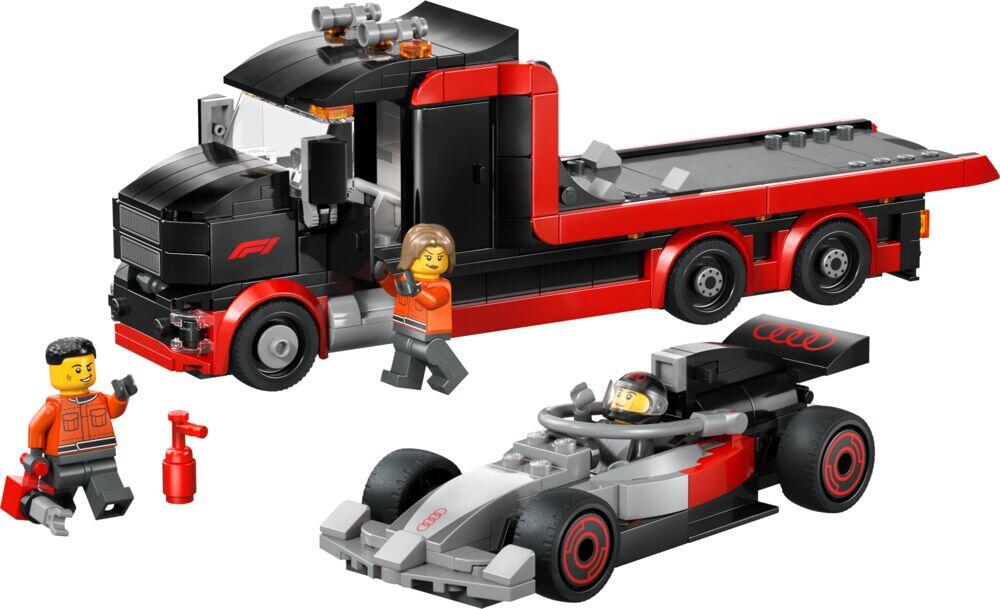 LEGO® City F1®-trailer med Audi F1®-racerbil 60493