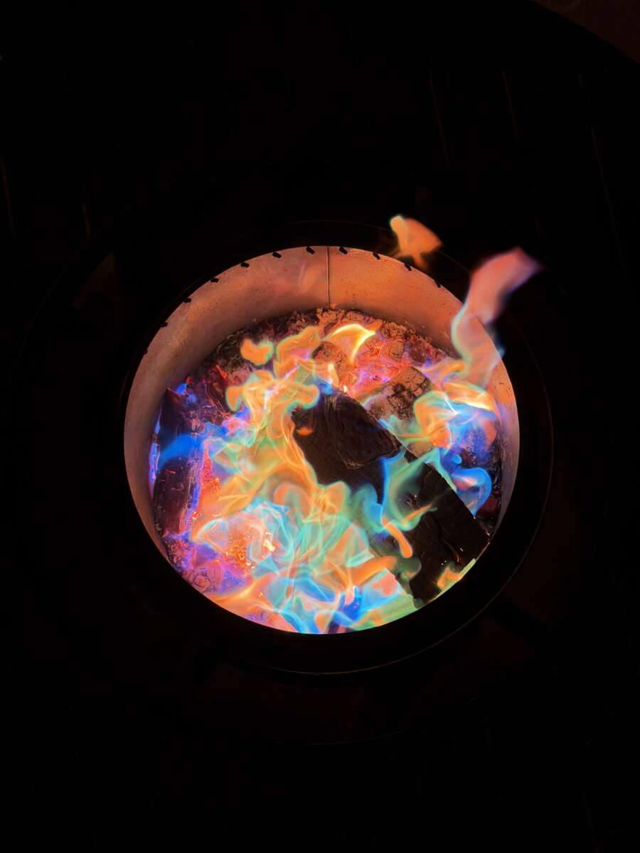 FCC Magic Fire fargepulver til bål 20-pk