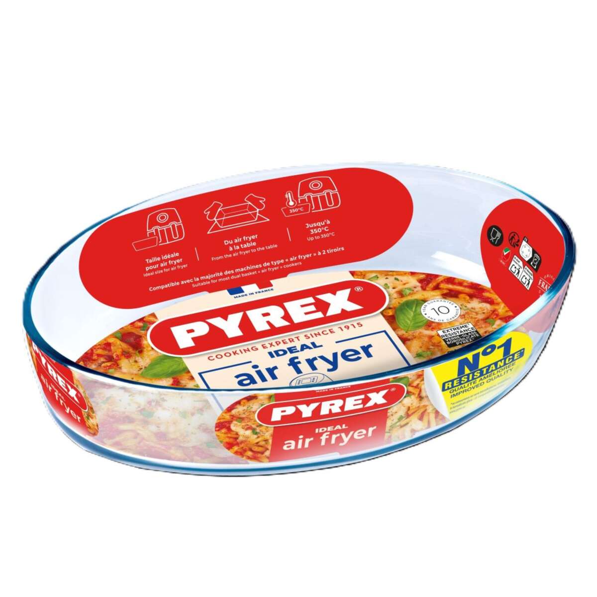 Pyrex Air Fryer oval form