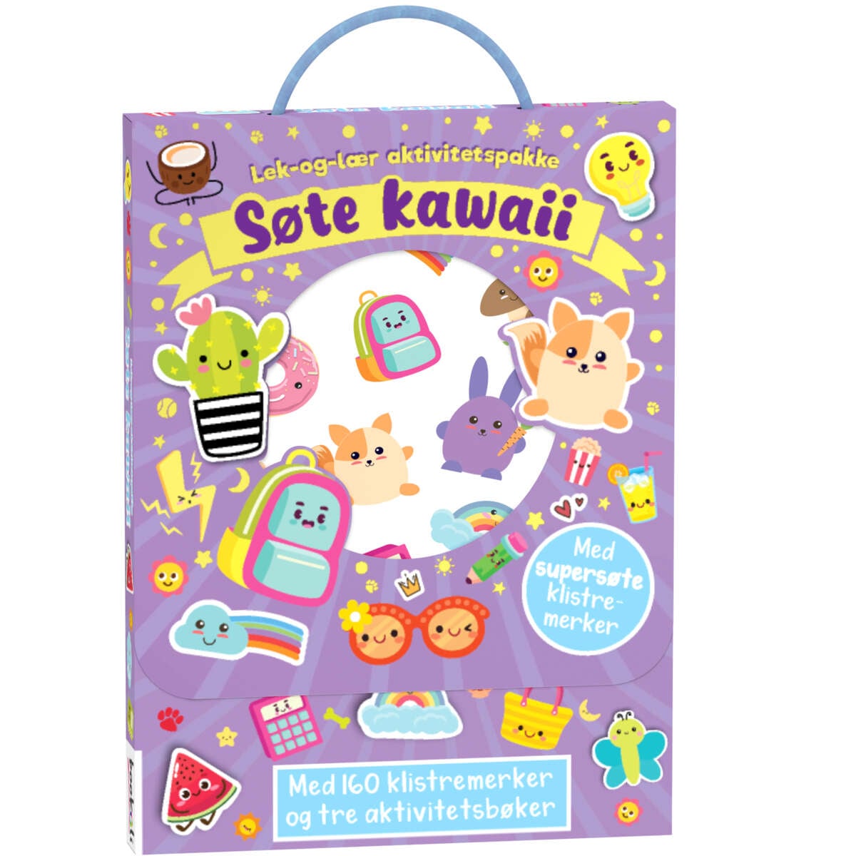 Lek-og-lær aktivitetspakke: Søte Kawaii.