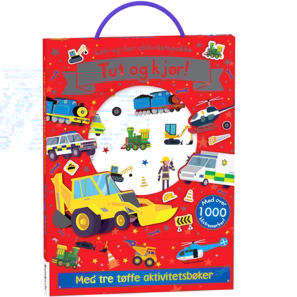 Lek-og-lær aktivitetspakke: Tut og kjør!