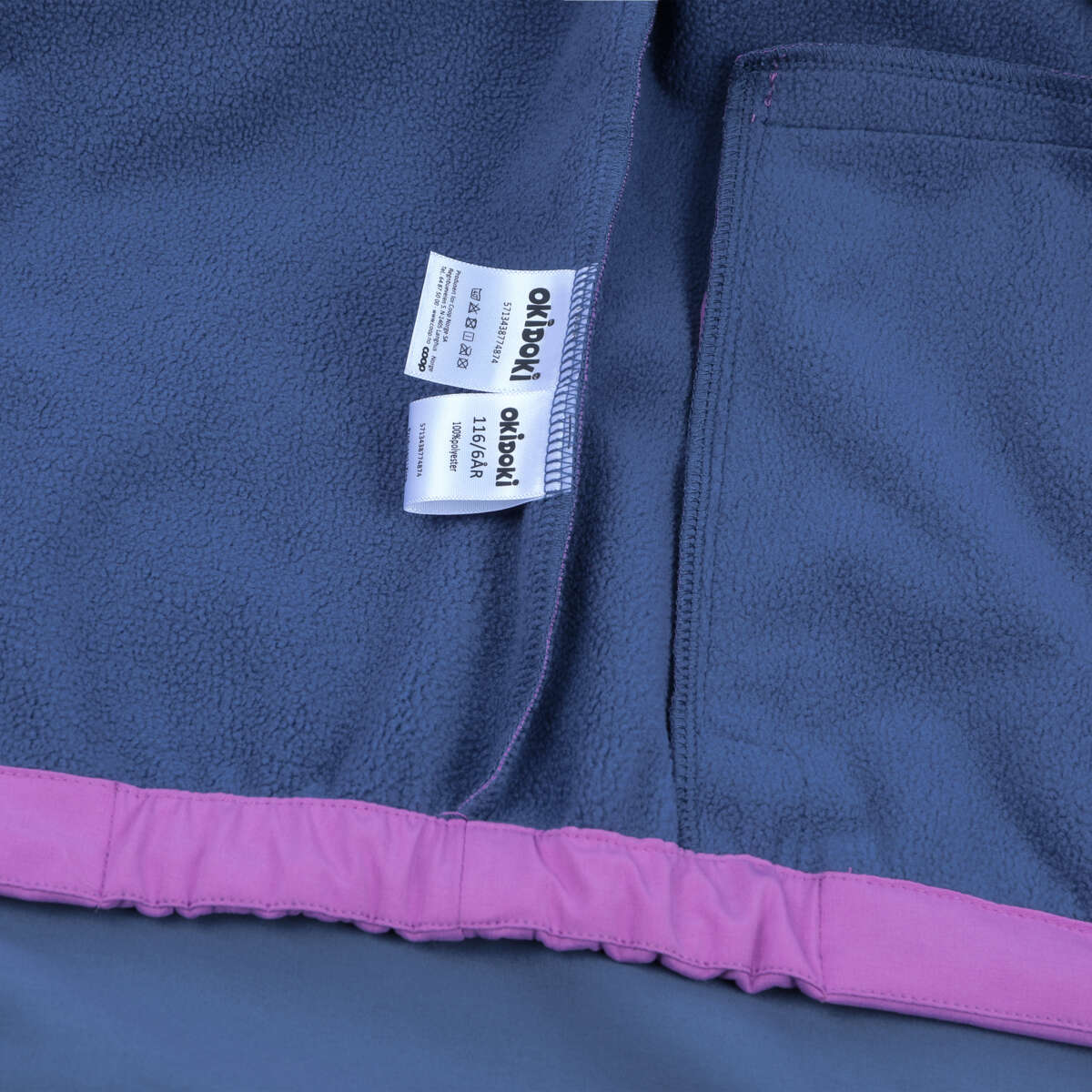 Okidoki Ås 3-lags softshelljakke barn