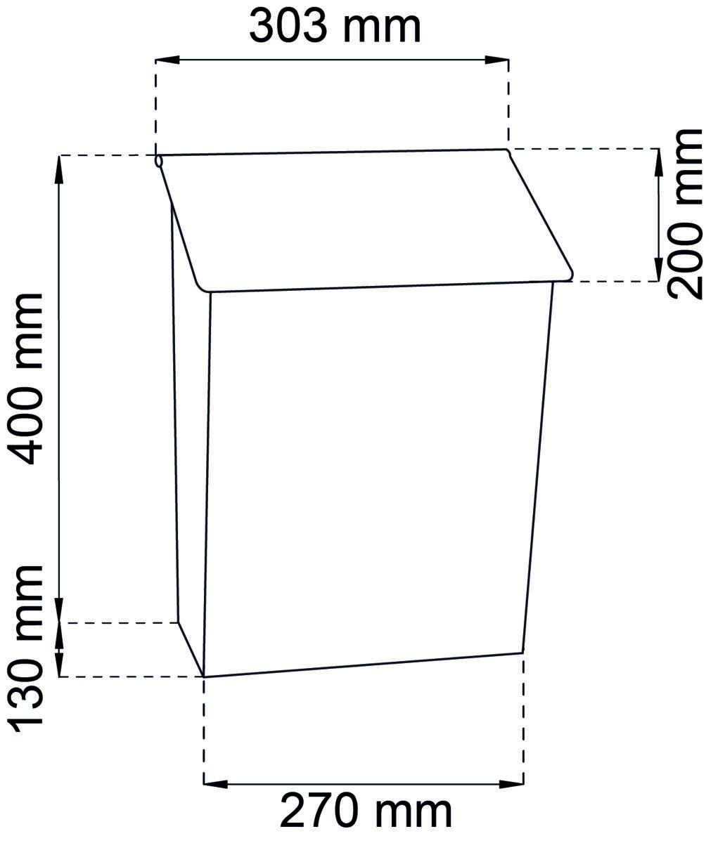 Habo Classic postkasse