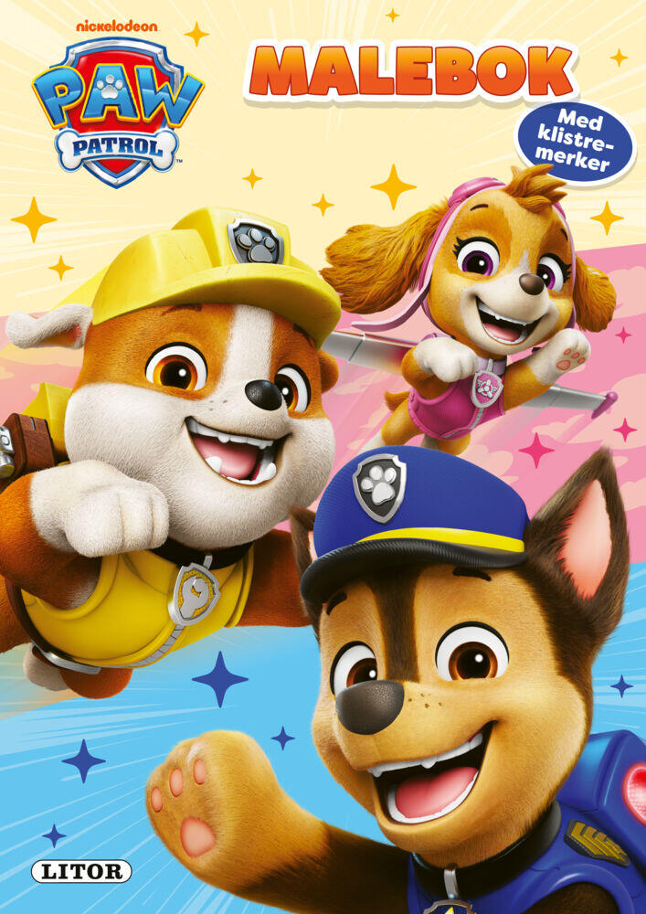 Paw Patrol malebok