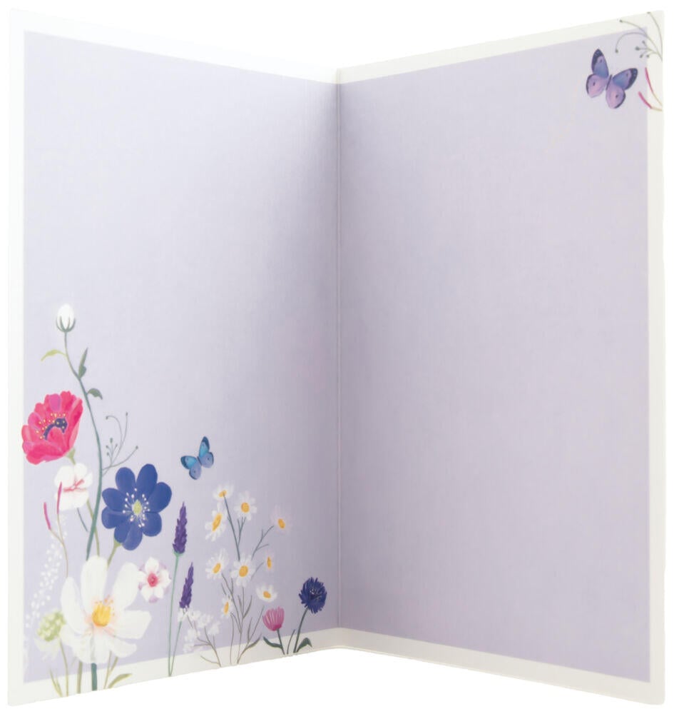 Kort Gratulerer med dagen Sommerblomster