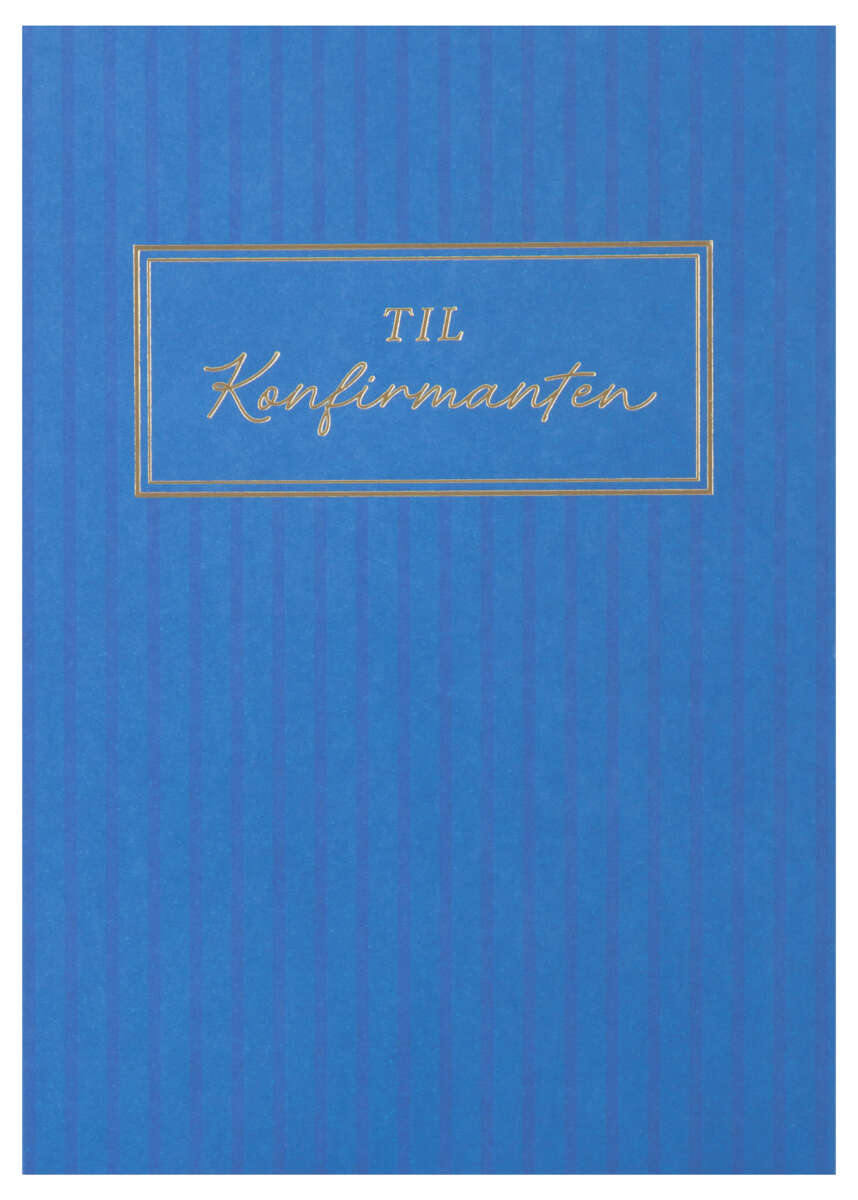 Kort Til konfirmanten
