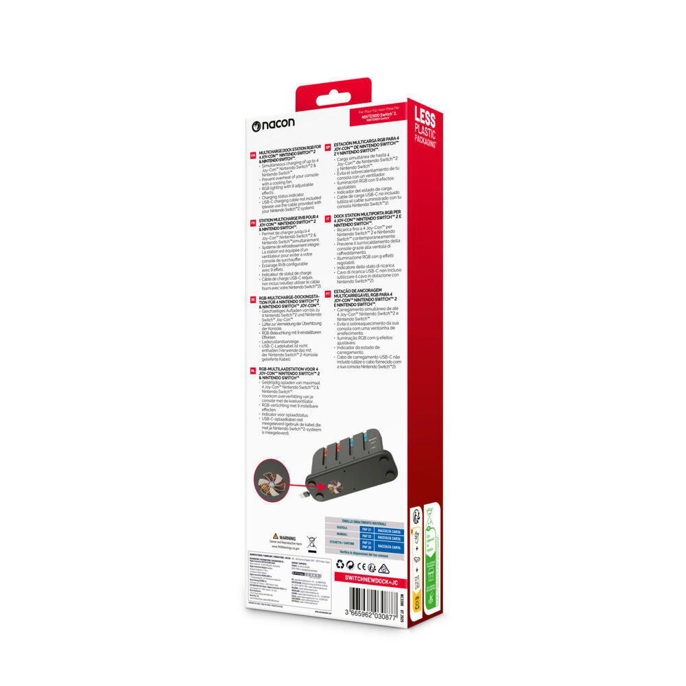 NACON™ multilader/dokking for Nintendo Switch™1 og 2