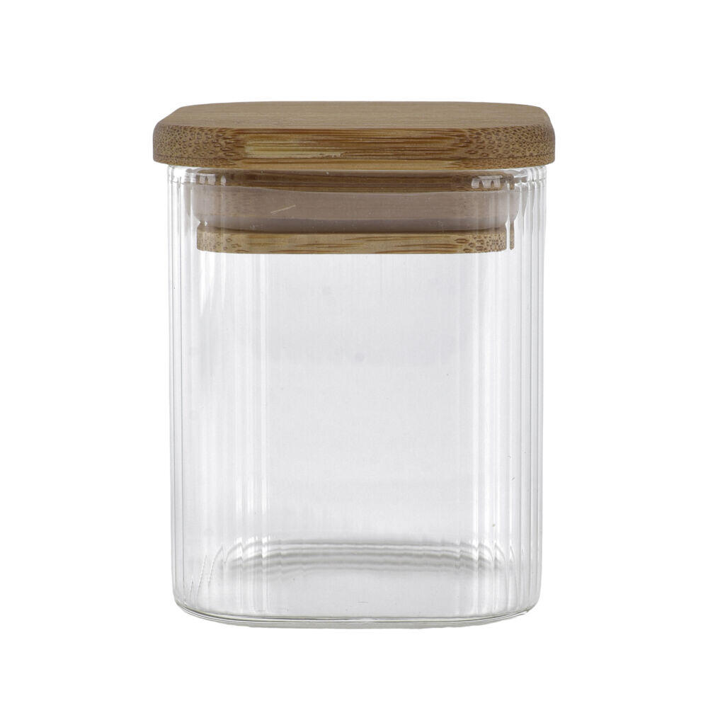 SPiiS glasskrukke med bambuslokk