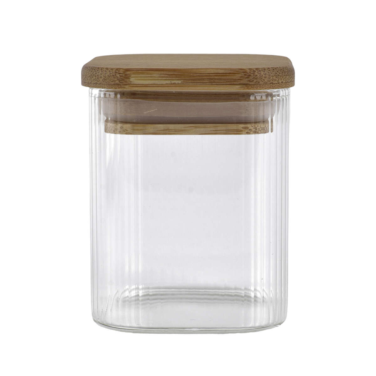 SPiiS glasskrukke med bambuslokk