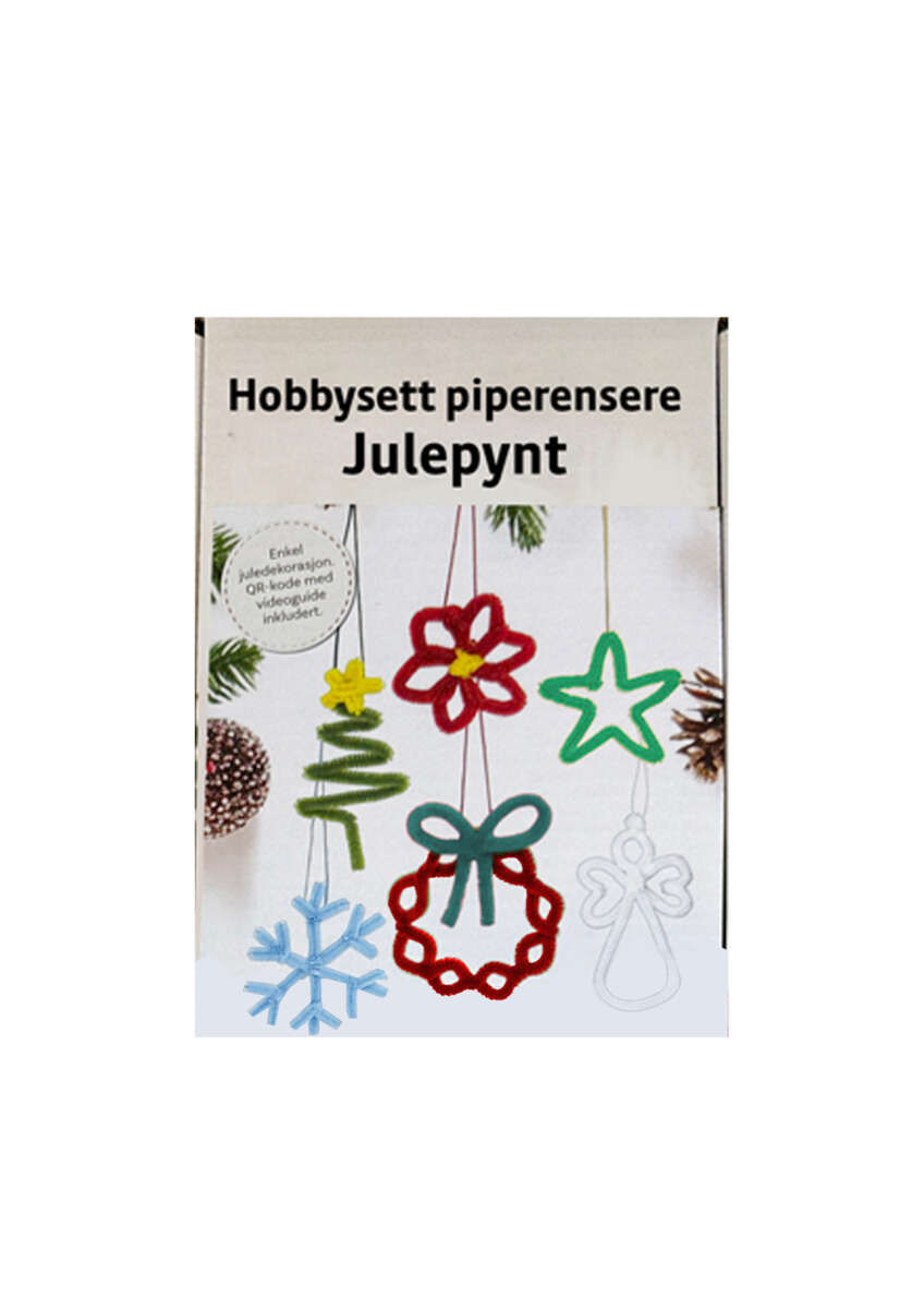 Hobbysett piperensere julepynt
