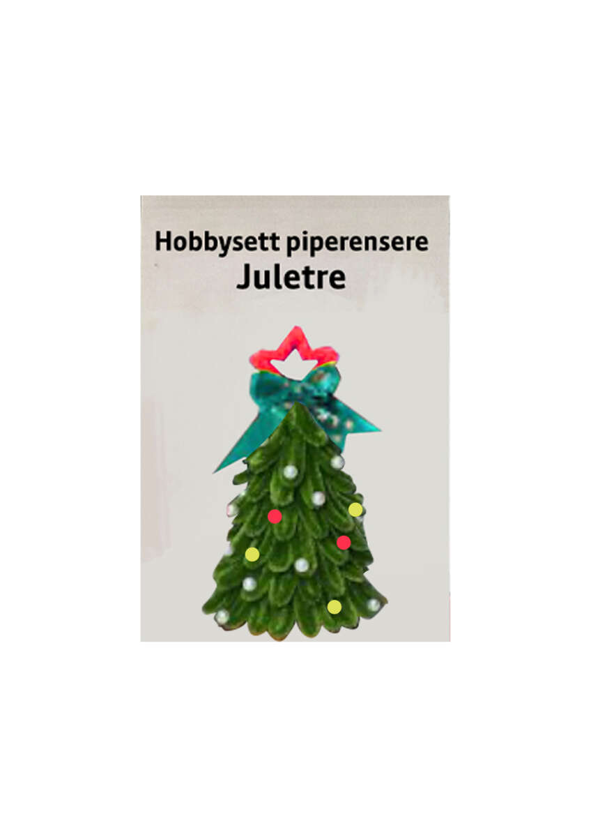 Hobbysett piperensere juletre