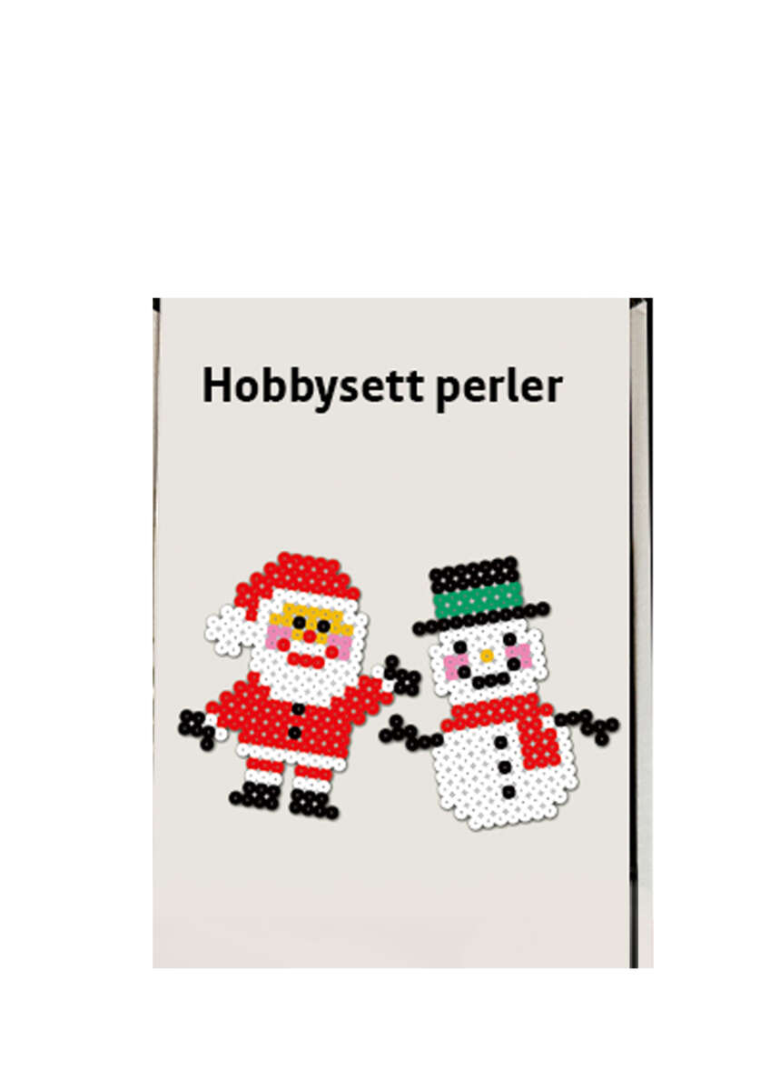 Hobbysett perler nisse og snømann