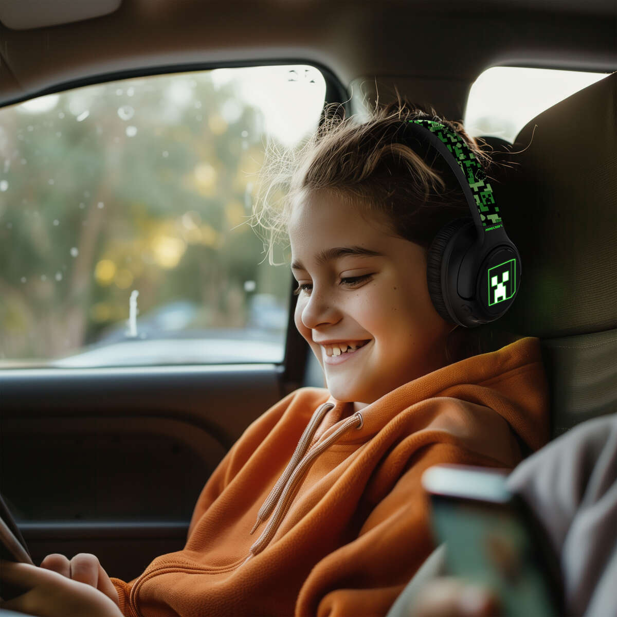 Minecraft™ trådløse over-ear hodetelefoner