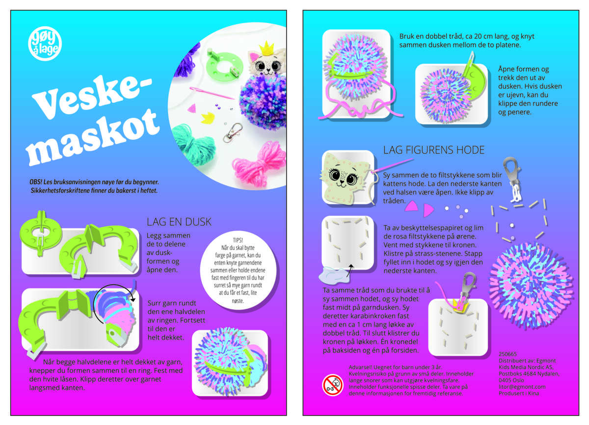 Hobbyeske veskemaskot