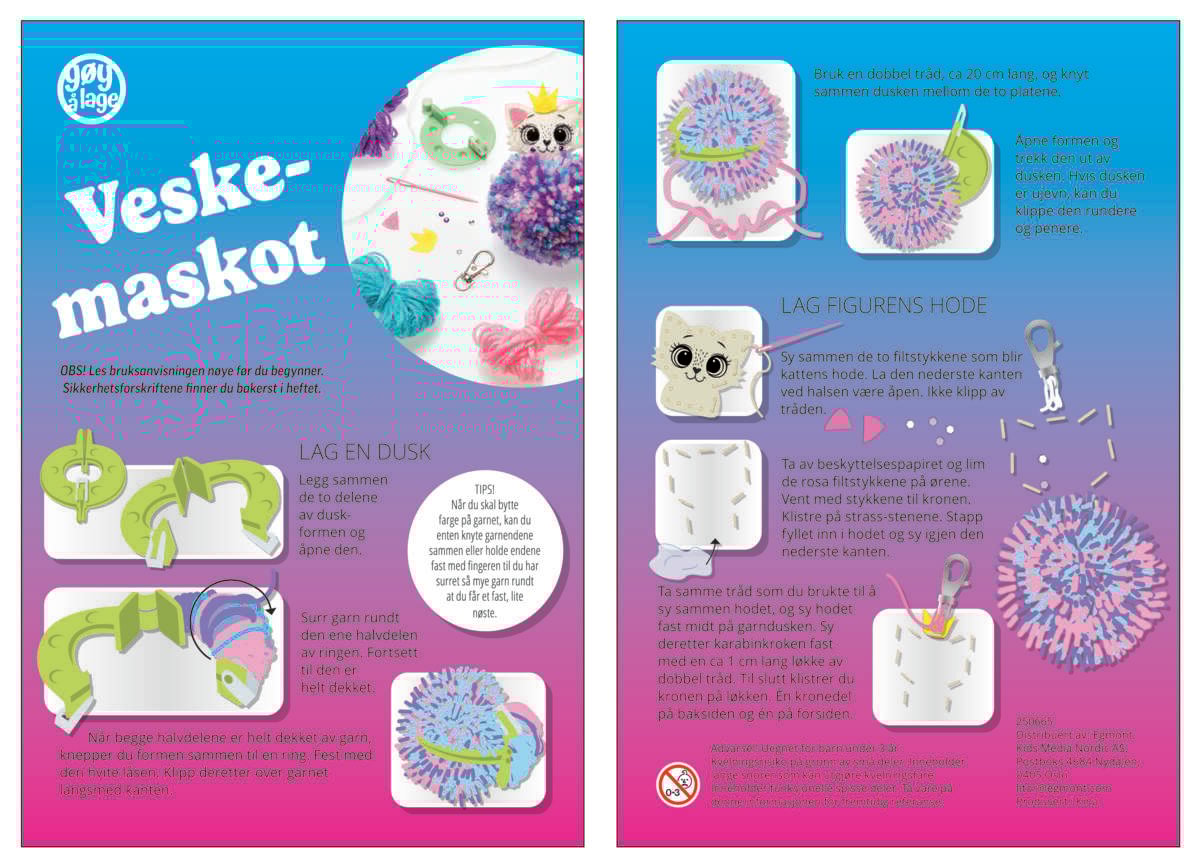 Hobbyeske veskemaskot