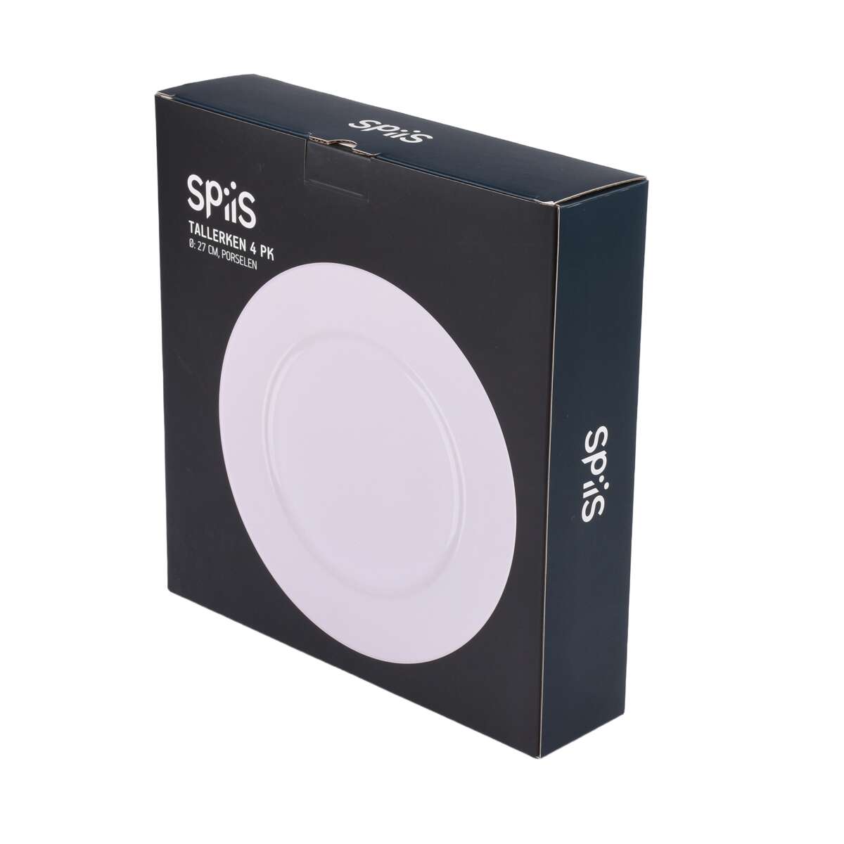 SpiiS 4-pk tallerken