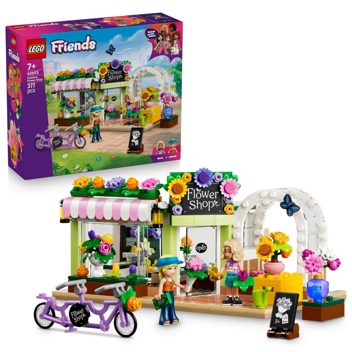LEGO® Friends Kreativ blomsterbutikk 42693