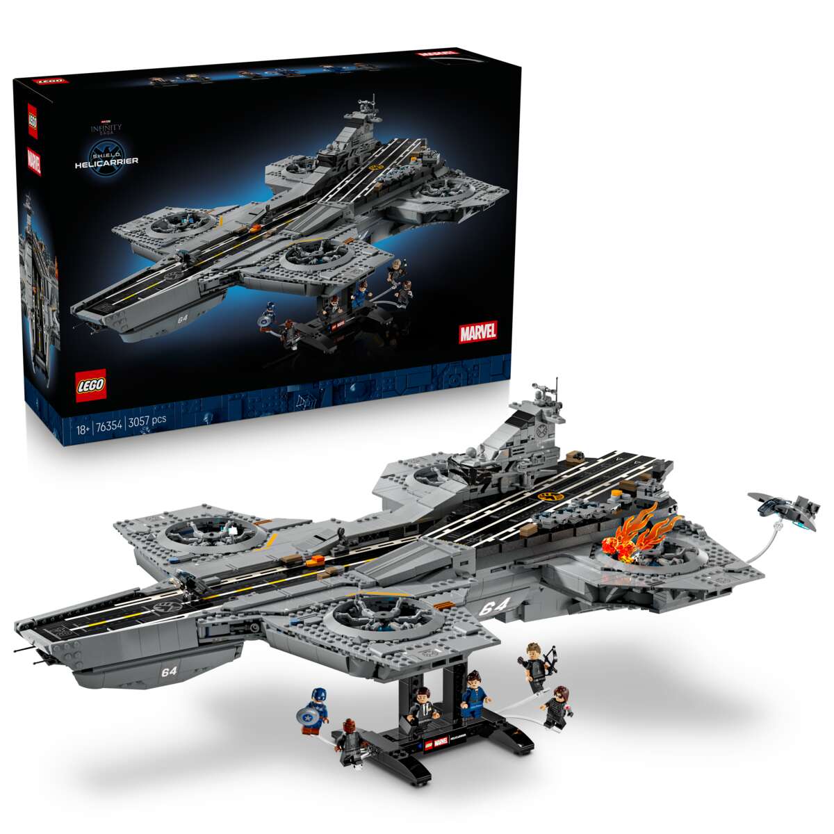 LEGO® ǀ Marvel S.H.I.E.L.D. helicarrier 76354