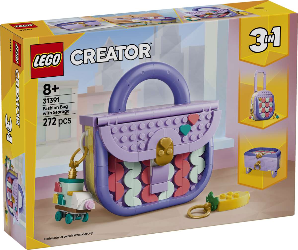 LEGO® Creator Trendy veske med oppbevaringsplass 31391