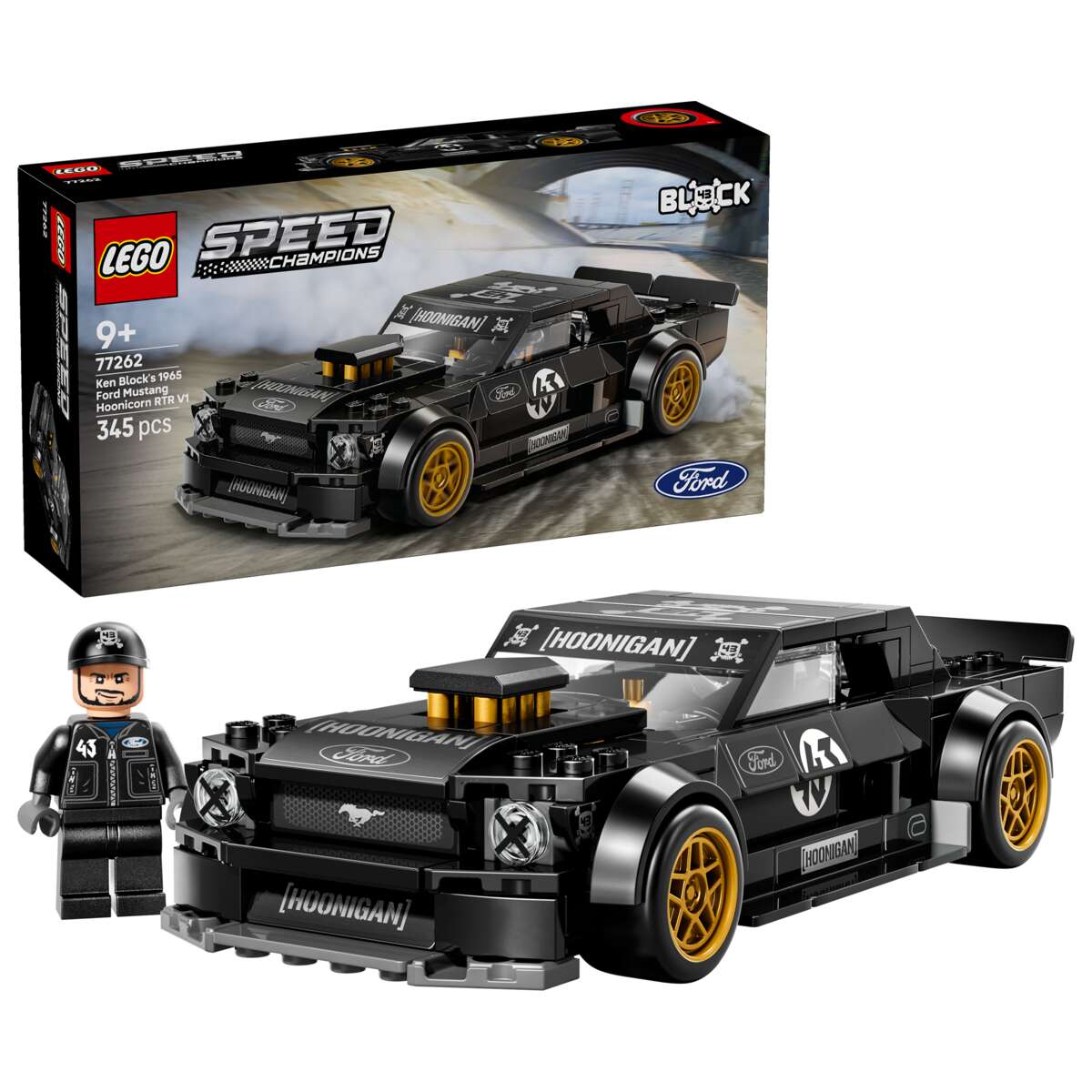 LEGO® Speed Champions Ken Block med '65 Ford Mustang Hoonicorn V1 77262