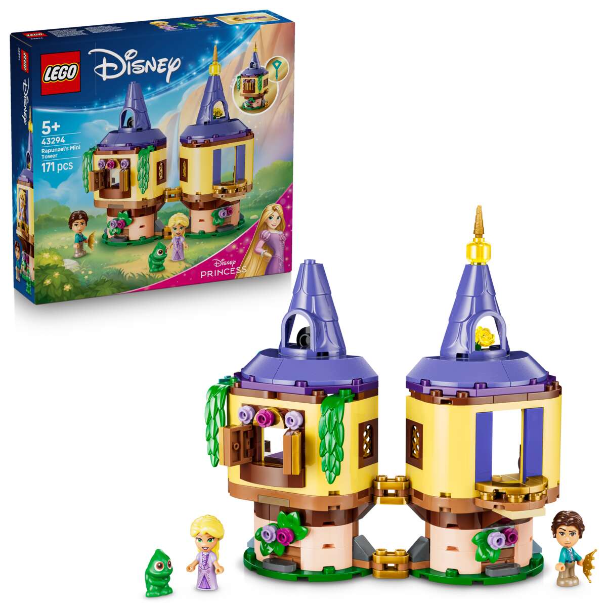 LEGO® ǀ Disney Princess Rapunsels miniatyrtårn 43294